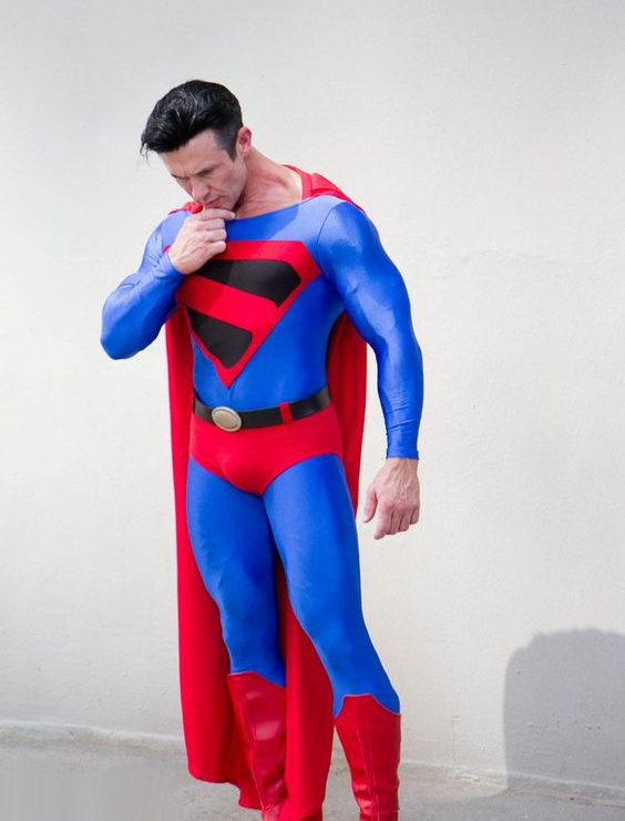 New Superman Halloween Costume With Cape